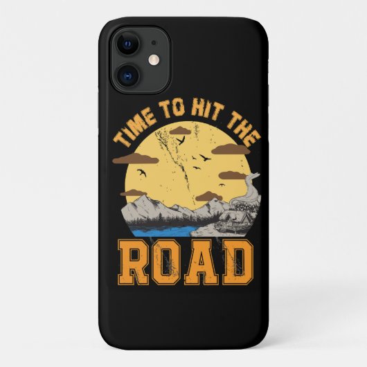 Tijd om de weg op te gaan Case-Mate iPhone case (Achterkant)