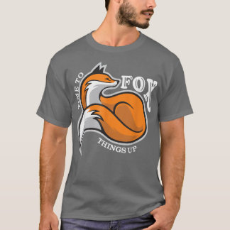 Tijd om dingen omhoog te drijven, grappige woordsp t-shirt