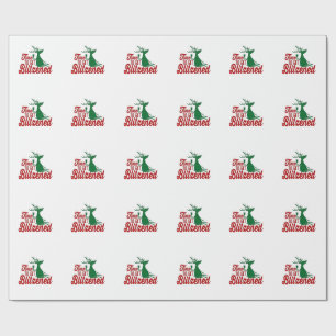 Tijd om dronken te worden Kerstmis rendieren Cadeaupapier