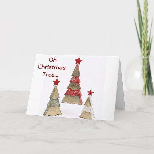 TIJD OM EEN CAROL OF TWEE.. MERRY CHRISTMAS TE ZEN KAART (Voorkant)