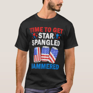 Tijd om een ster met sterren gehamerd te krijgen B T-shirt