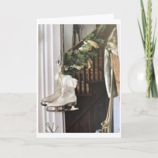 TIJD OM GEZIN EN VRIENDEN TE CELEBRATEN "CHRISTMAS KAART (Voorkant)