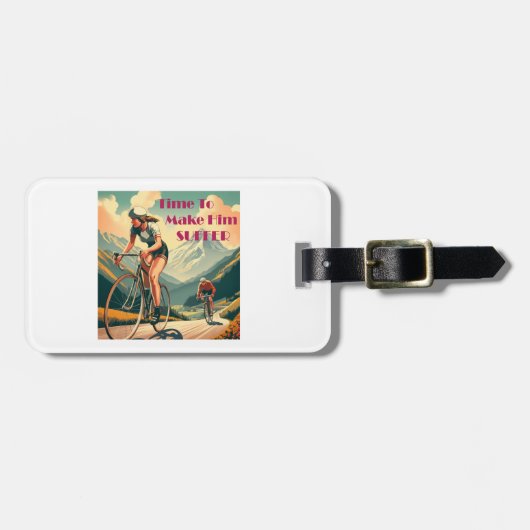 Tijd om hem te laten lijden bagagelabel (Voorkant horizontaal)