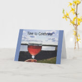 "TIJD OM JE PROMOTIE TE VIEREN" KAART (Gele Bloem)