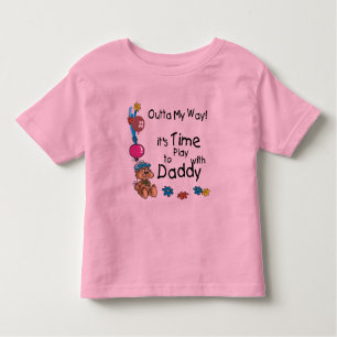 Tijd om met Daddy2 te spelen Kinder Shirts