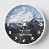 Tijd om naar de bergen te gaan (Voorkant)