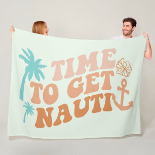 Tijd om Nauti te halen Fleece Deken