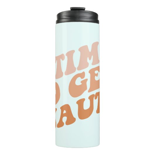 Tijd om Nauti te halen Thermosbeker (Voorkant)