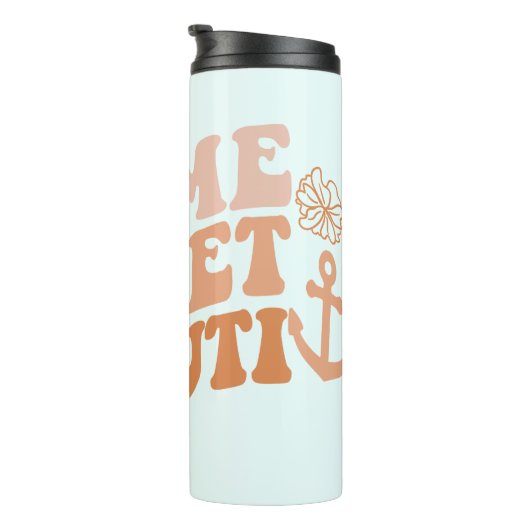 Tijd om Nauti te halen Thermosbeker (Geroteerd rechts)