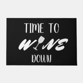 Tijd om neer te wijden - Funny Quote - Volwassenme Deurmat