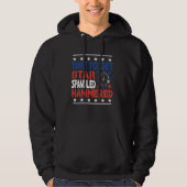 Tijd om op 4 juli sterren te laten draaien hoodie (Voorkant)