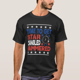 Tijd om op 4 juli sterren te laten draaien t-shirt