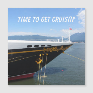 Tijd om op een cruiseschip te gaan Magneet