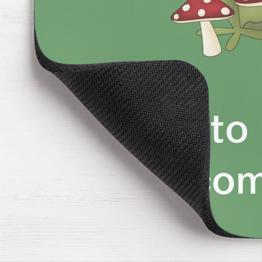 Tijd om op mijn computer te springen Mousepad Muismat (Hoek)