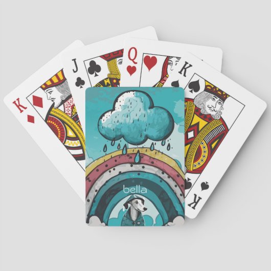 Tijd om op te warmen pokerkaarten (Achterkant)