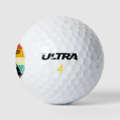 Tijd om Par Tee te maken – Retro Golfkar Humor Des Golfballen (Logo)