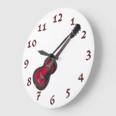 Tijd om rode gitaar te roken grote klok (Hoek)