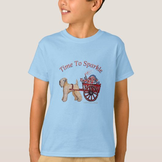 Tijd om Sparkle Boys T-shirt (Voorkant)