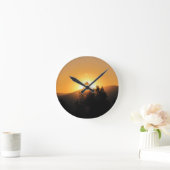 Tijd om te beginnen of tijd om te stijgen, zon? ronde klok (Huis)