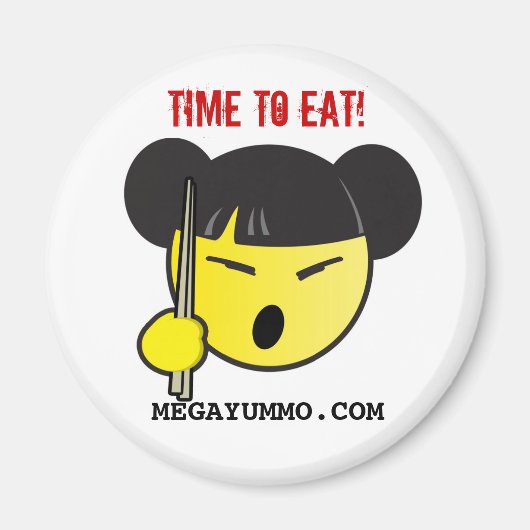 TIJD OM TE ETEN! MAGNEET (Voorkant)