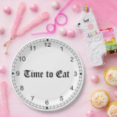 TIJD OM TE ETEN PAPIEREN BORDJE (Feest)