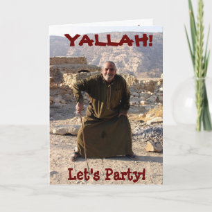 Tijd om te feesten! kaart