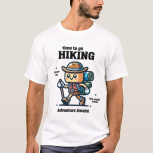 Tijd om te gaan wandelen t-shirt