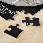 Tijd om te geloven-kleine jongen en klok legpuzzel (Zijkant)