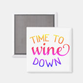 tijd om te ontbinden magneet (Voorkant / Achterkant)