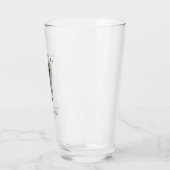 Tijd om te passen Groomsman Voorstel Elegant Tuxed Glas (Links)