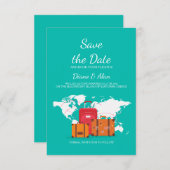 Tijd om te reizen: aankondiging van de datum voor  (Voorkant / Achterkant)