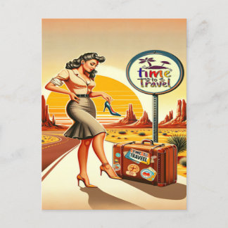 Tijd om te reizen Briefkaart