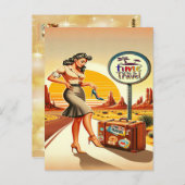 Tijd om te reizen Briefkaart (Voorkant / Achterkant)