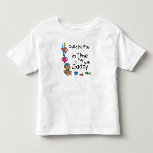Tijd om te spelen met Daddy2 Kinder Shirts