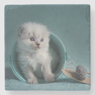 Tijd om te spelen stenen onderzetter