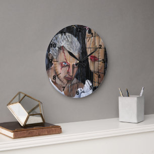 Tijd om te sterven! Schilderij van Alfred Fox Grote Klok