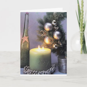 TIJD OM TE ZEGGEN "MERRY CHRISTMAS / HAPPY NEW YEA KAART