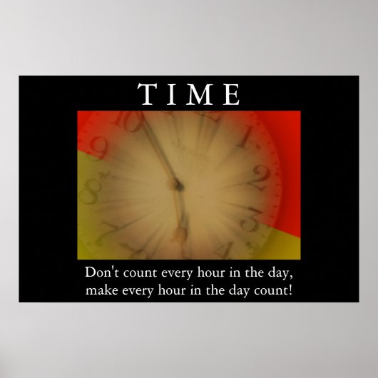 Tijd Poster (Voorkant)