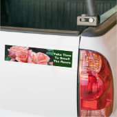 Tijd Rozen Inspirerend Bumpersticker (Op Truck)