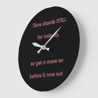 Tijd staat stil grote klok