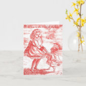 Tijd te dansen Bevestiging Notecard Kaart (Gele Bloem)