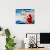 Tijd tegenhouden | Archief zware papierkwaliteit Poster (Thuiskantoor)