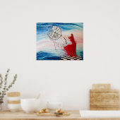 Tijd tegenhouden | Archief zware papierkwaliteit Poster (Keuken)