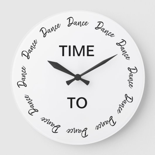 Tijd tot Dance Grote Klok (Voorkant)