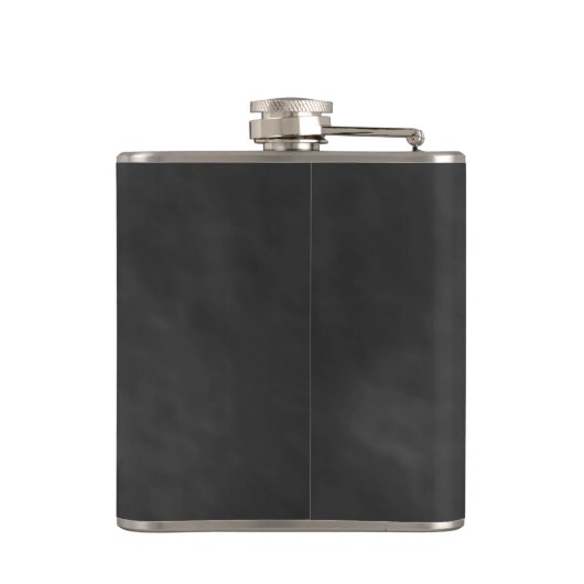 Tijd tot Drink van Champagne Chalkboard Flask Heupfles (Achterkant)