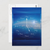 Tijd tot glimlachen briefkaart (Voorkant / Achterkant)