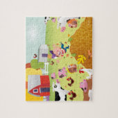 Tijd tot graaf - Farmyard Legpuzzel (Verticaal)