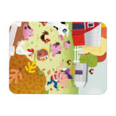 Tijd tot graaf - Farmyard Magneet (Horizontaal)