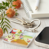 Tijd tot graaf - Farmyard Sleutelhanger (Voorkant Rechts)