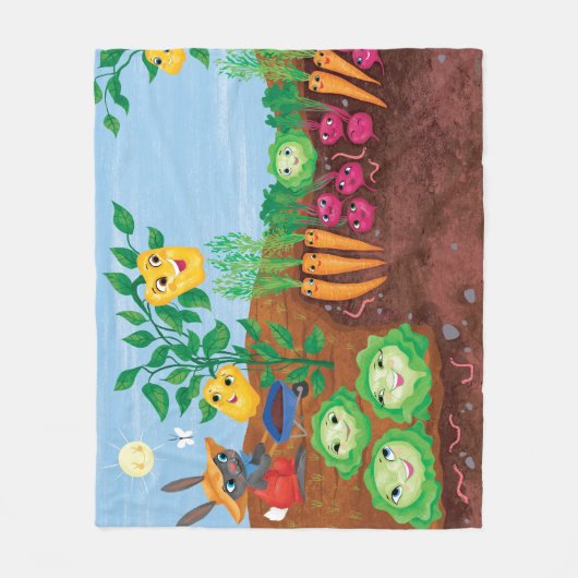 Tijd tot graaf fleece deken (Voorkant)